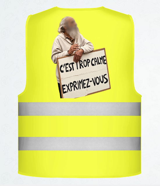C'est trop calme, exprimez-vous.